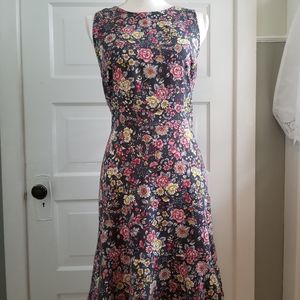Floral dress (Loft)